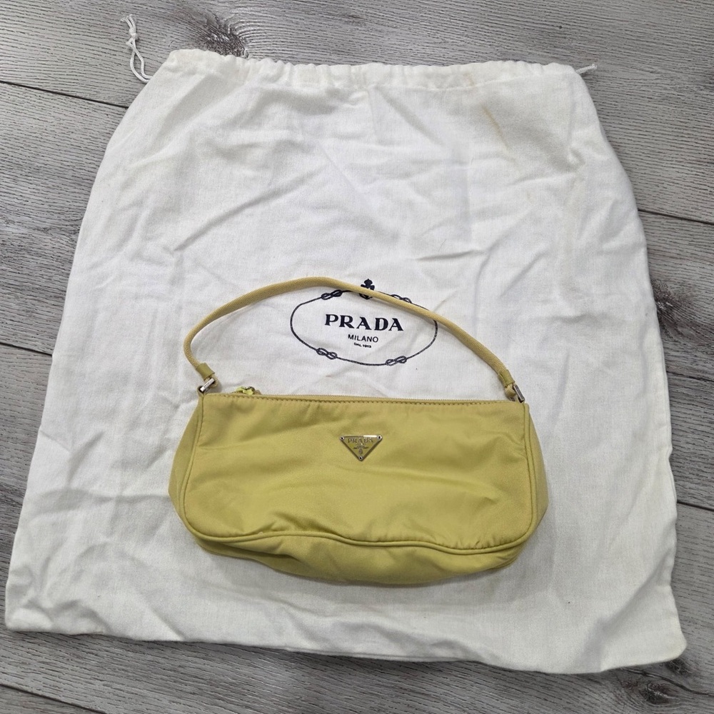 Prada Lemon Yellow Shoulder Bag - Picture 3 of 14